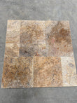 Scabos Travertine Tumbled Versailles Floor Tile