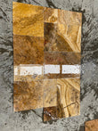 Scabos Travertine Tumbled Versailles Floor Tile