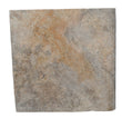 Scabos Travertine Tumbled Exterior Pool Coping 12X12" 2"