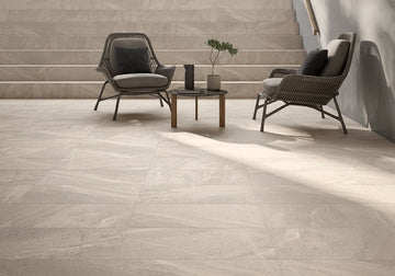 Sandstone 12”x24” Glazed Porcelain Wall and Floor Tile