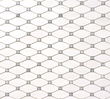 Bianco Dolomite Octave Polished w/Blue - Gray Dots Mosaic Tile
