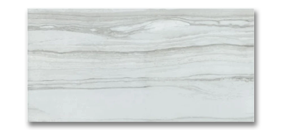 Serpentino 12”x24” Glazed Porcelain Wall and Floor Tile Blanco