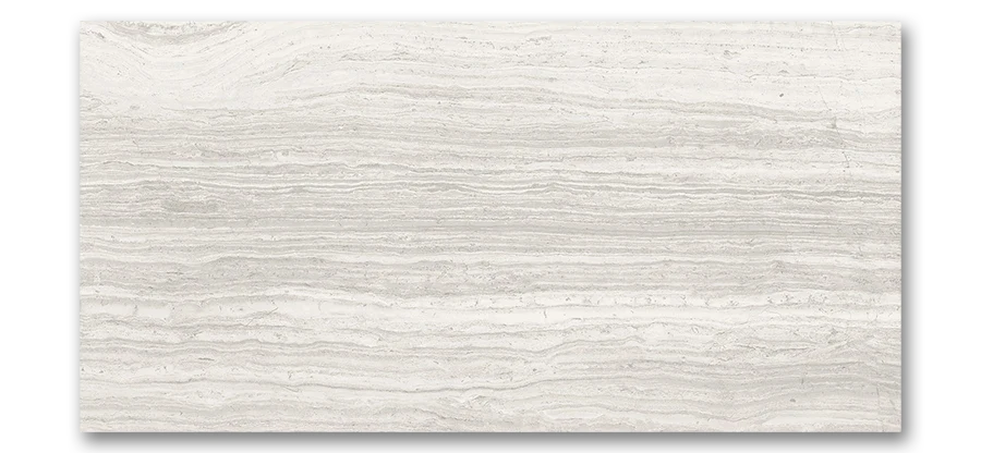 Trevi 12”x24” Glazed Porcelain Wall and Floor Tile Silver