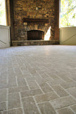 Walnut Travertine Tumbled Wall and Floor Tile 3x6"